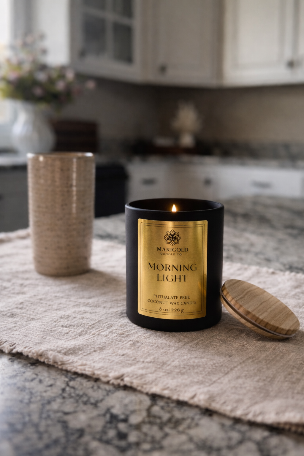 Morning Light Candle – Mint & Citrus | Marigold Candle Co.