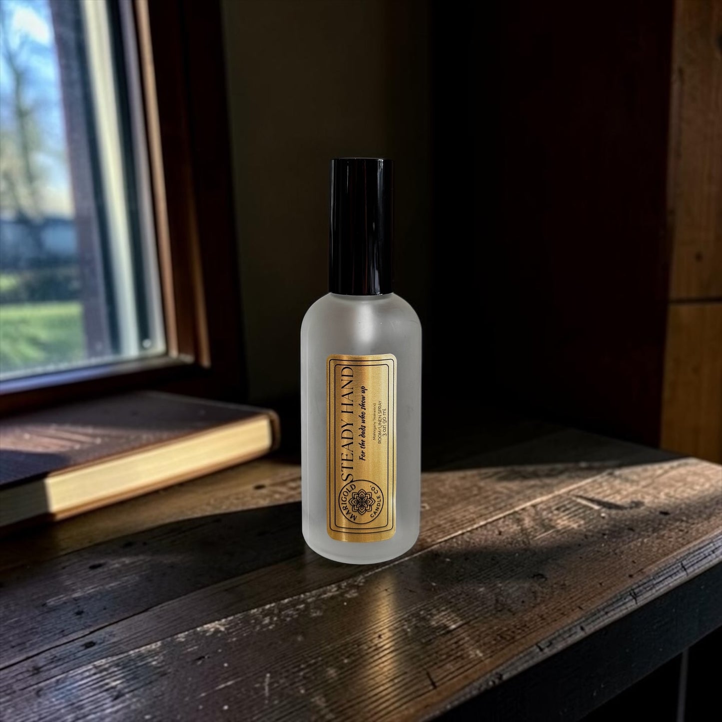 Steady Hand Room Spray | Father’s Day Gift for Dad | Masculine Mahogany Teakwood Spray